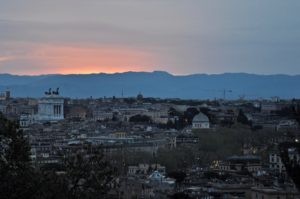 Sunrise in Rome