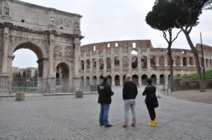 Sunrise in Rome