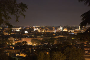 Gianicolo's view by night