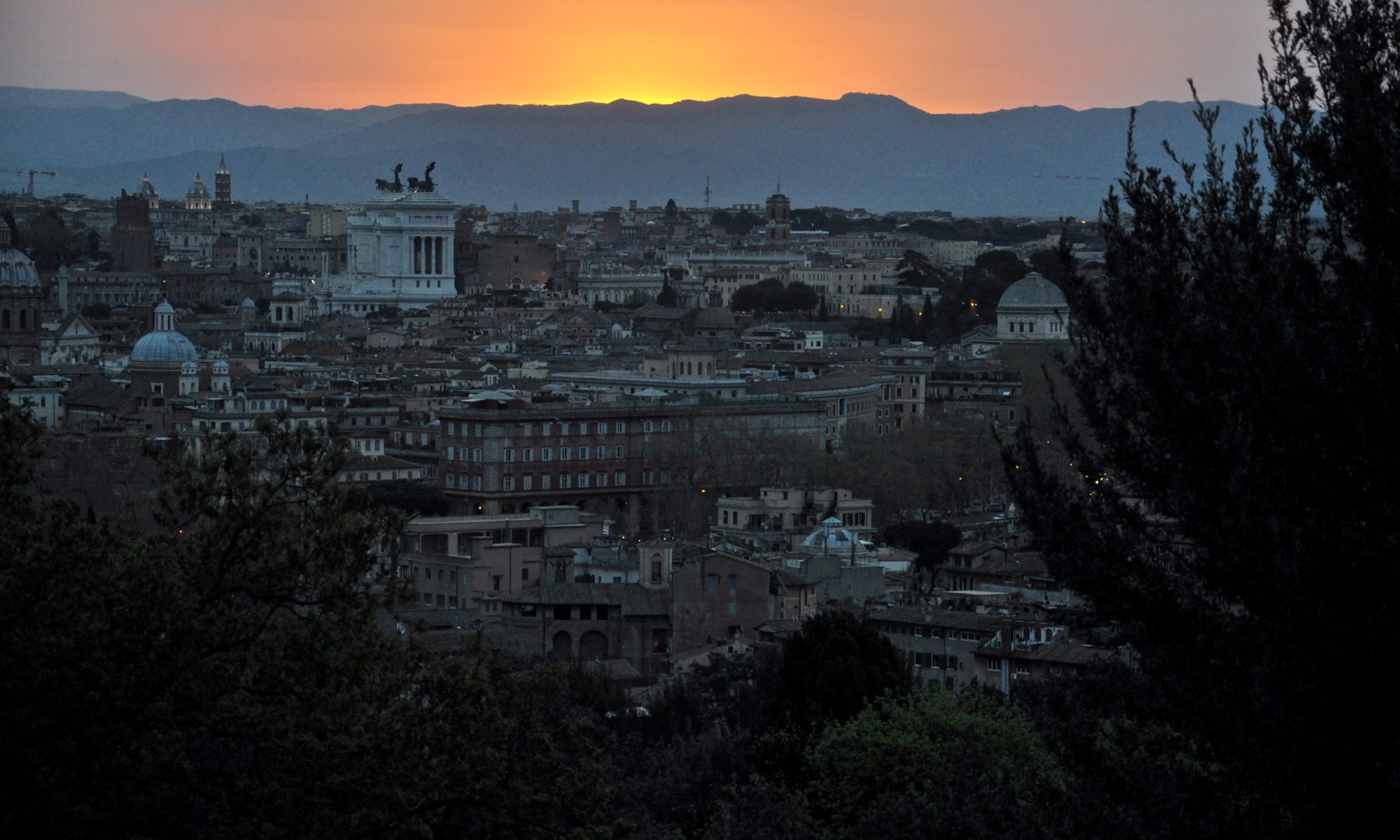 Sunrise in Rome